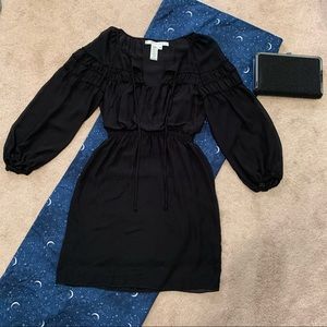 Max Studio Black Dress with Elastic Waist